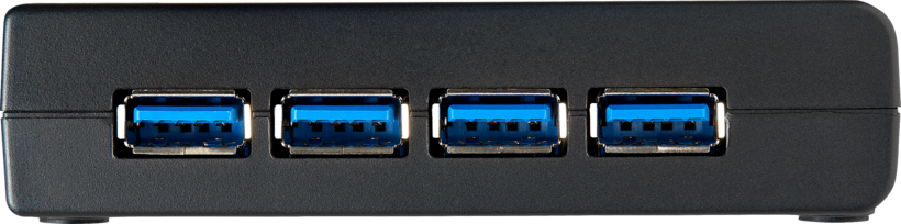 Hub USB 3.0 StarTech 4 ports, noir