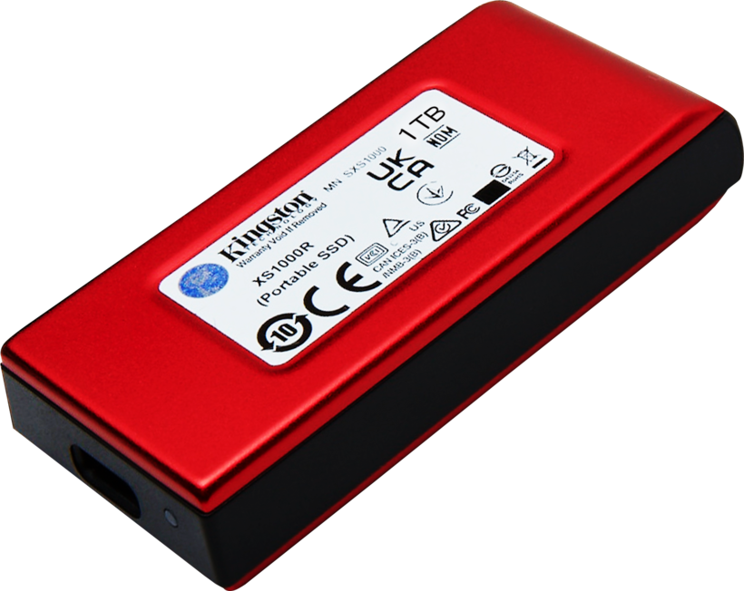 SSD 1 TB Kingston XS1000 rosso