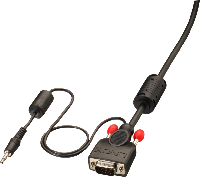 Cable LINDY VGA 3 m + audio