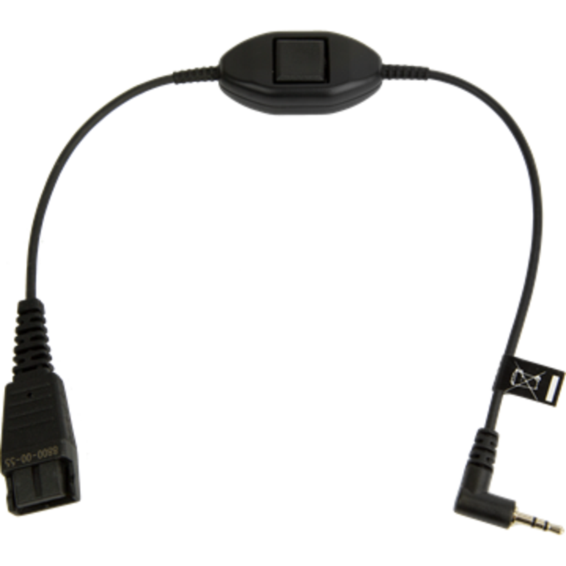 Jabra Kabelunterteil QD auf 2,5mm Klinke