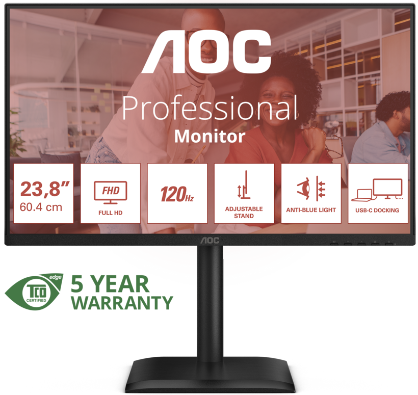 AOC 24E4CV Monitor