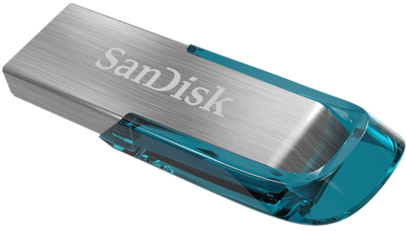 Clé USB 32 Go SanDisk Ultra Flair, bleue