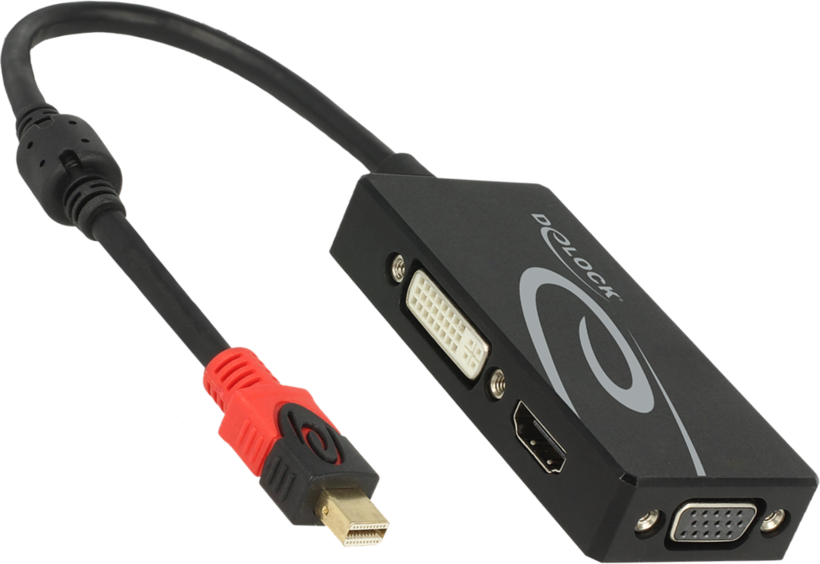 Adapter miniDisplayPort/m-HDMI/DVI-D/VGA