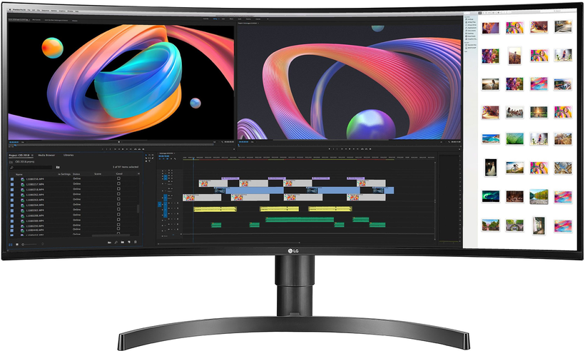 Buy LG 34WN80C-B UltraWide Curved Monitor (34WN80C-B.AEU)