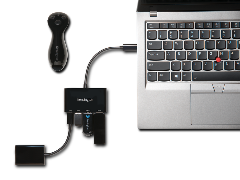 Kensington CH1000 USB-C 4 Port Hub