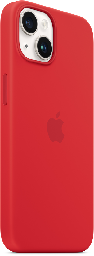 Silikonový obal Apple iPhone 14 červený