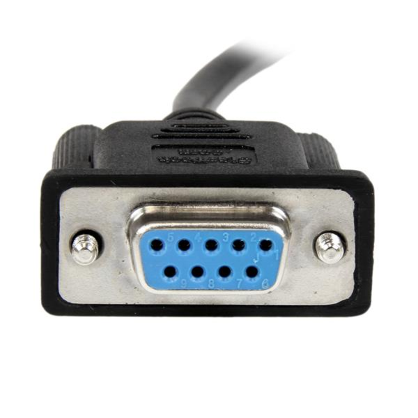 StarTech Nullmodemkabel DB9 RS232 1m