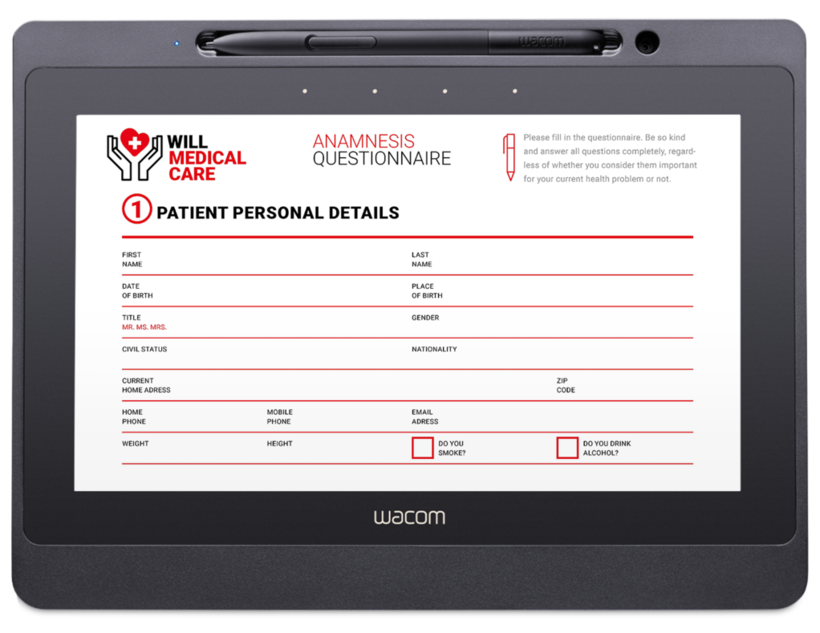 Wacom DTU-1141B Signature Set