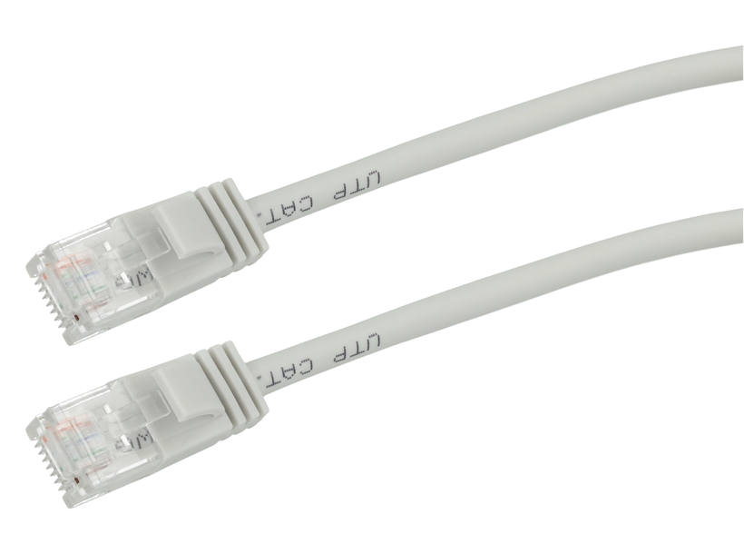 Patch Cable RJ45 U/UTP Cat6a 15m Grey
