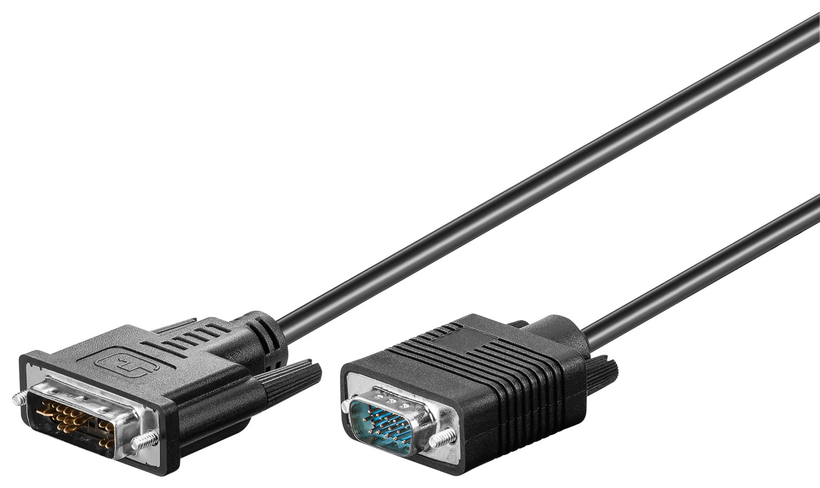 Cable DVI-A m/HD15 m 2 m