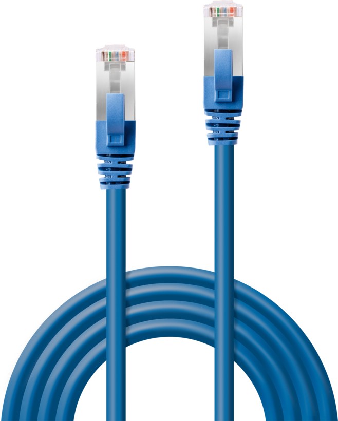 Patch Cable RJ45 S/FTP Cat6 1m Blue