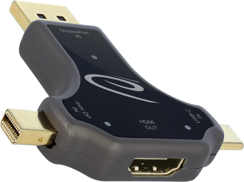 Adaptateur HDMI Delock DP/Mini-DP/type C