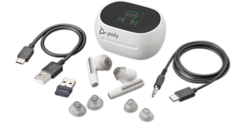 Poly Voyager Free 60+ USB-A Earbuds