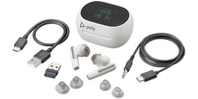 Poly Voyager Free 60+ M USB-A Earbuds