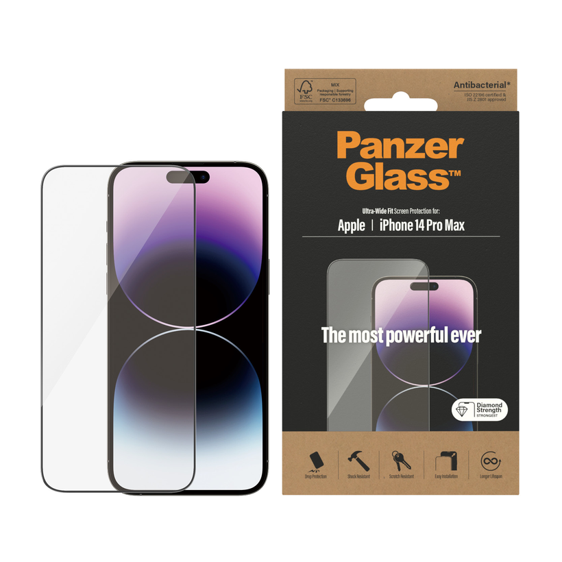 PanzerGlass iPhone 14 Pro Max Schutzglas