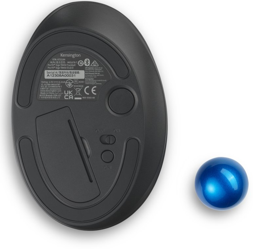 Trackball Kensington ProFit Ergo TB450