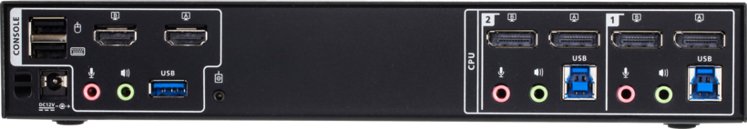 Switch KVM DP dual head 2 porte ATEN