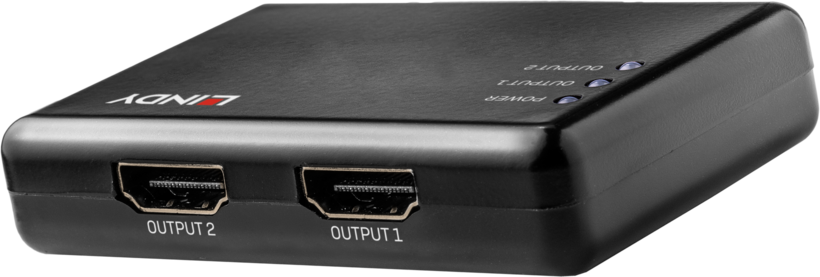 LINDY HDMI Splitter 1:2 4K