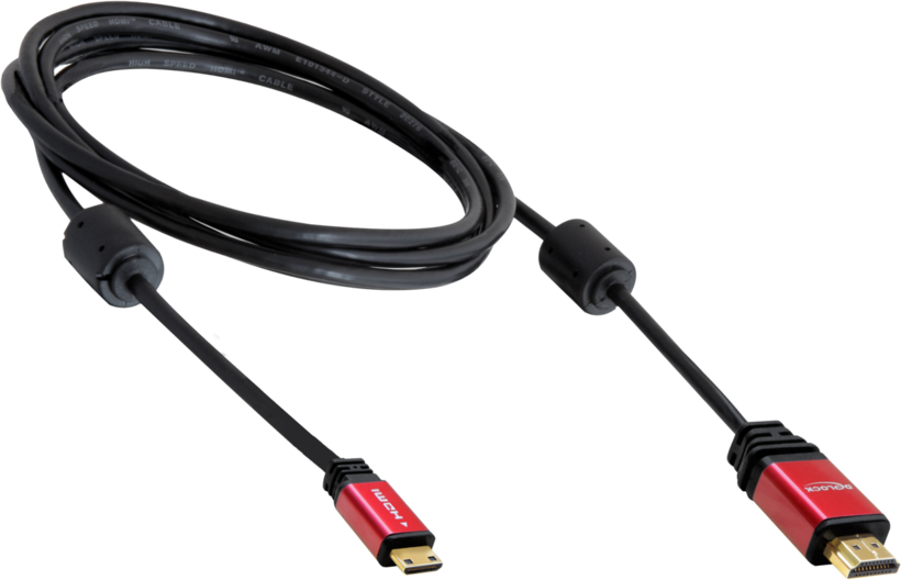 Cable Mini HDMI C/m - HDMI A/m 5m Black