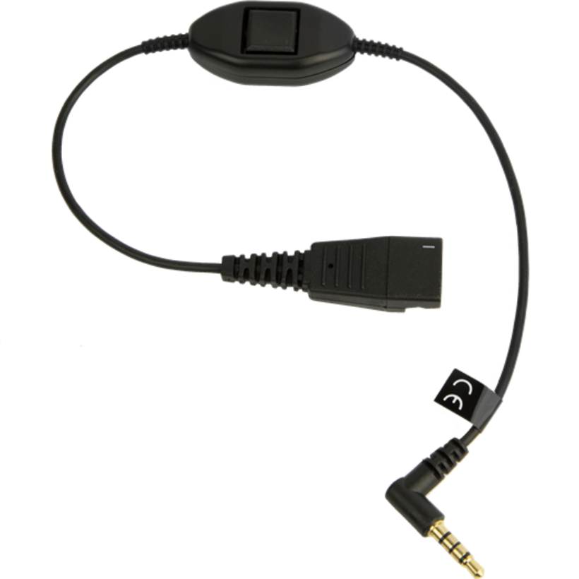 Cable de conexión Jabra QD a jack 3,5 mm