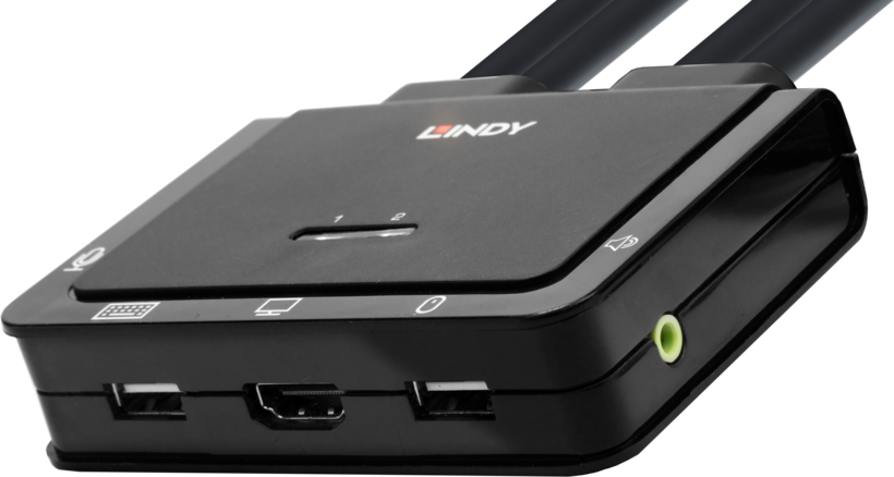 Switch KVM HDMI 2 porte LINDY