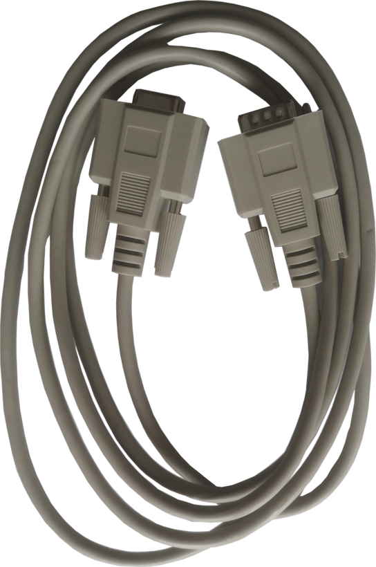 Câble EFB RS232 DB9 m.-DB9 f. 2 m, gris