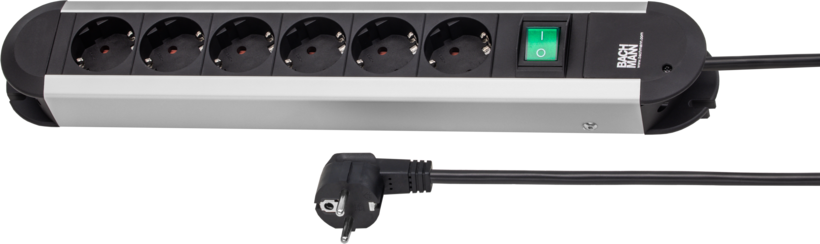 Power Strip PRIMO 6-way 2m