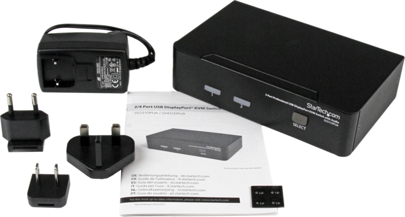 StarTech KVM Switch DisplayPort 2-port