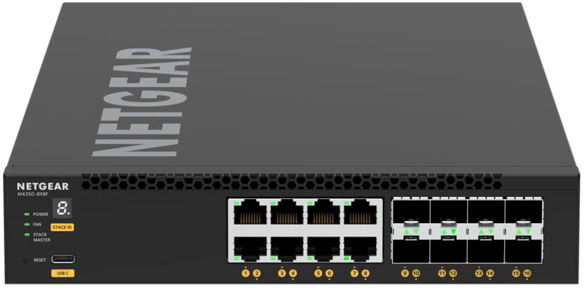 NETGEAR M4350-8X8F Managed Switch