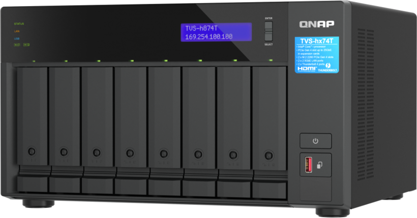 QNAP TVS-h874T 32GB 8bay NAS