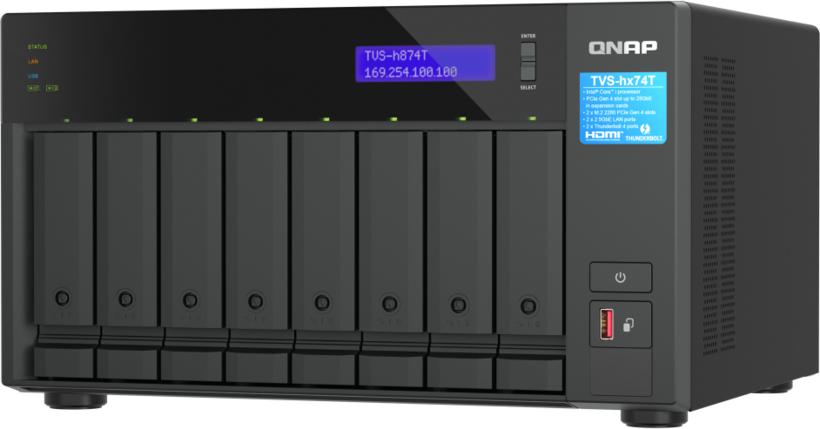 QNAP TVS-h874T 64GB 8bay NAS
