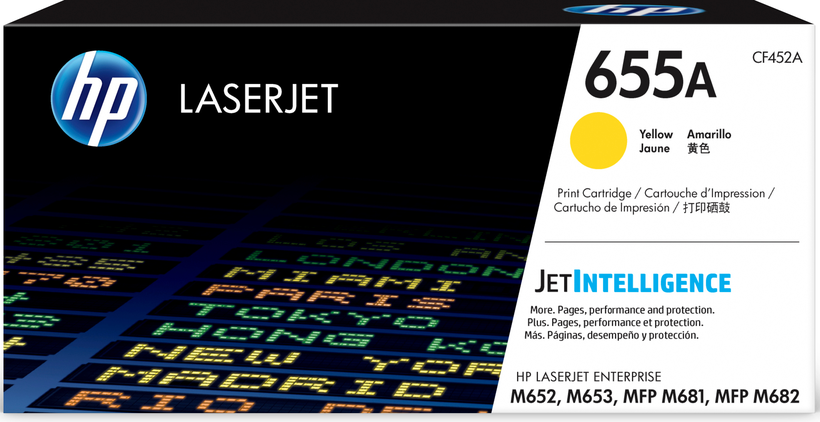 HP 655A Toner yellow