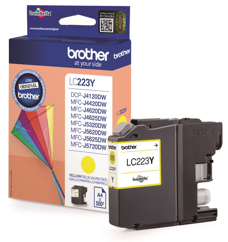 Brother LC-223Y Ink, Yellow