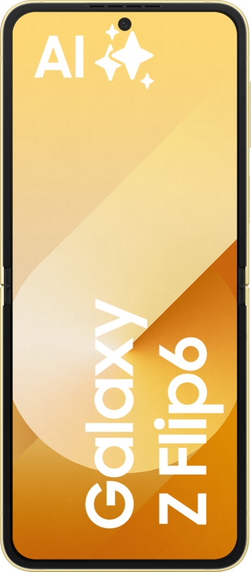 Samsung Galaxy Z Flip6 512 Go, jaune