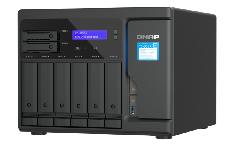 QNAP TS-855X 8GB 8bay NAS