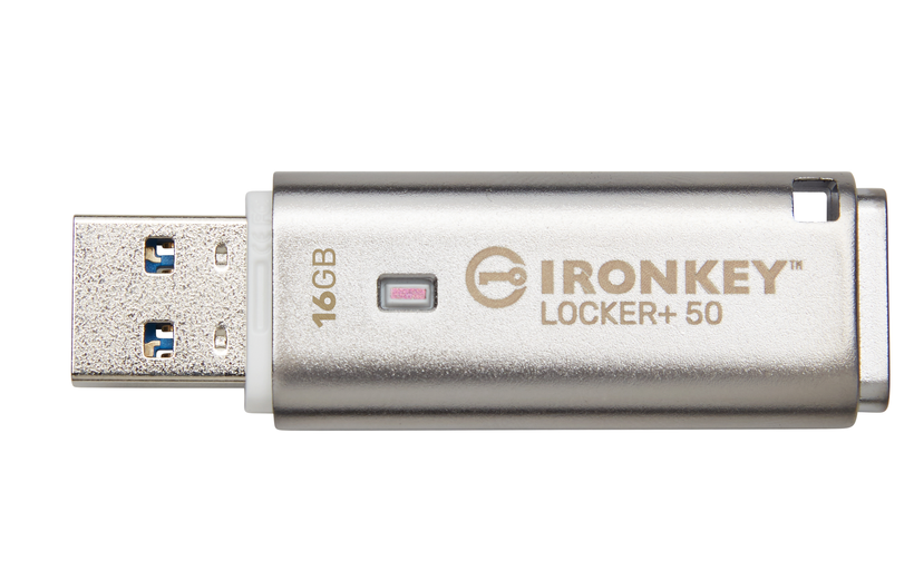 Kingston IronKey LOCKER+ 16GB pendrive