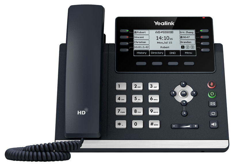 Yealink T43U IP Desktop Phone