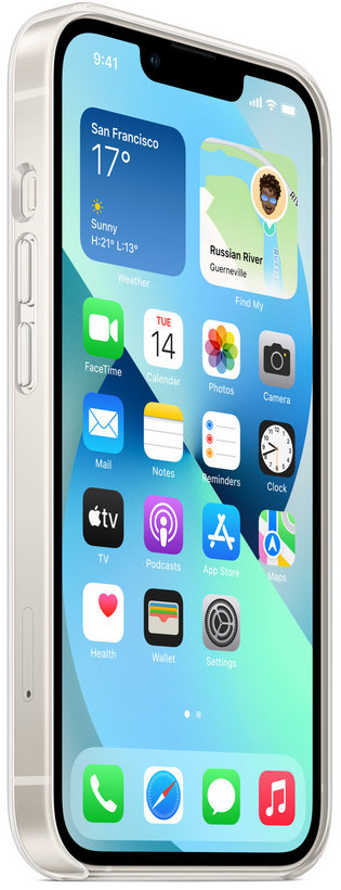 Apple iPhone 13 átlátszó tok