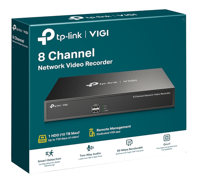 TP-Link VIGI NVR1008H Video Recorder