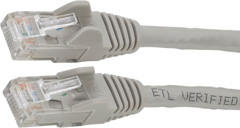 Patch Cable RJ45 U/UTP Cat6 10m Grey