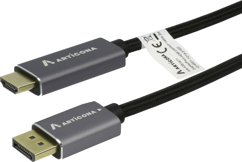 Articona DP - HDMI Kabel 2 m