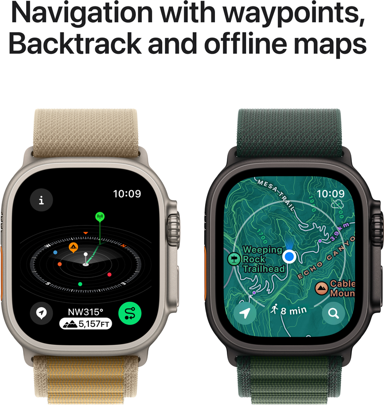 Apple Watch Ultra 2 LTE 49mm titanio ngr