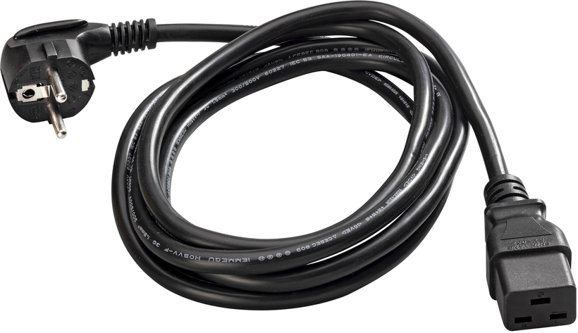 Netzkabel Schuko to IEC320-C19, 16A