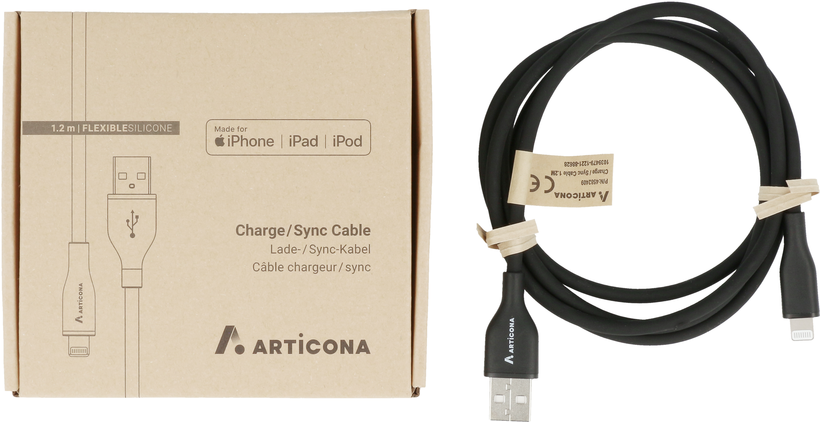Câble ARTICONA USB type A-Lightning 1,2m