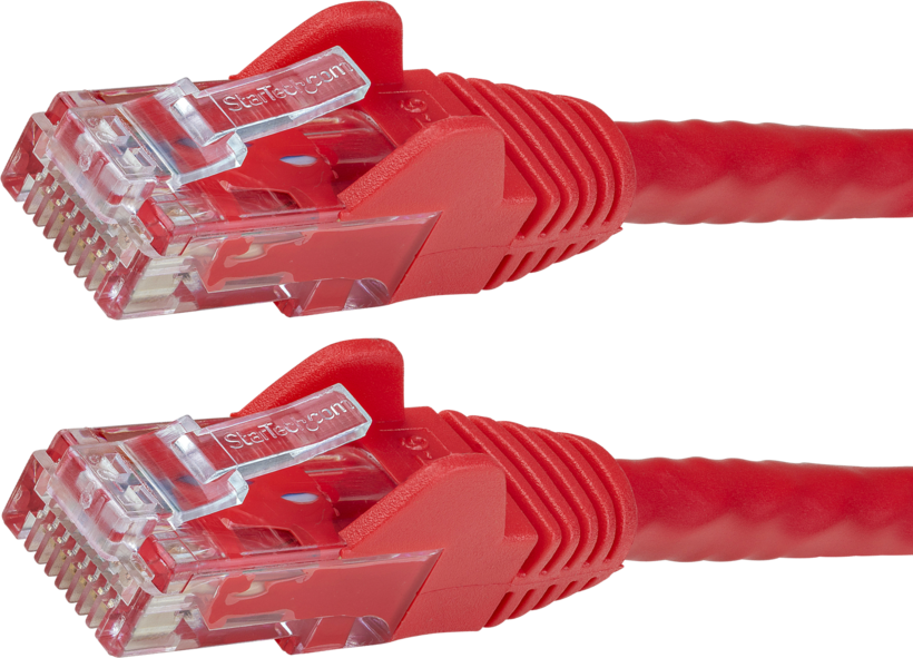 Cable patch RJ45 U/UTP Cat6 1 m rojo