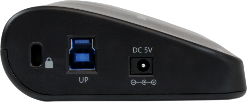 USB-B - HDMI/DVI/VGA/RJ45/USB/A adapter