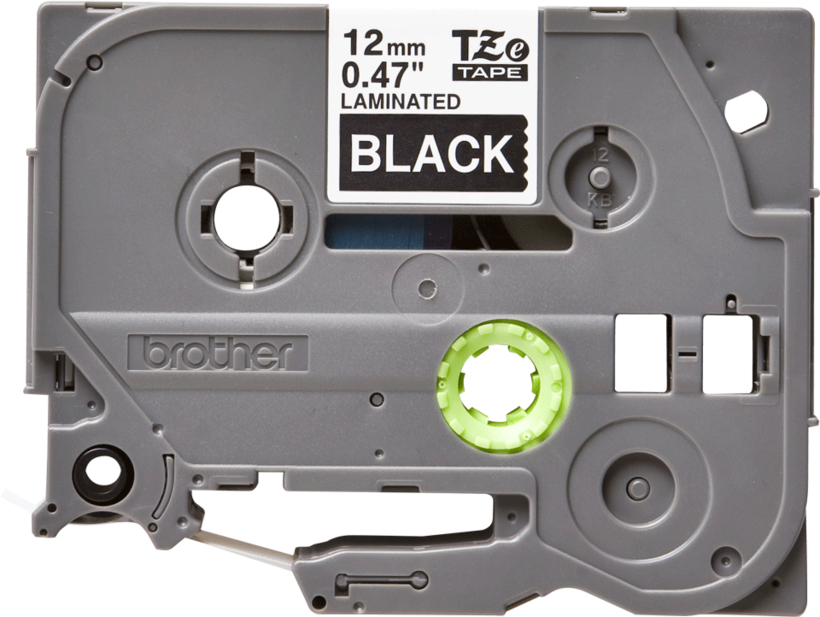 Brother TZe-335 12mmx8m Label Tape Black