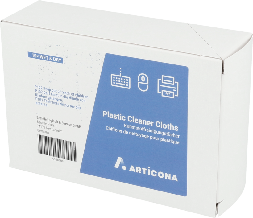 ARTICONA Cleaning Cloth for Plastic 10x