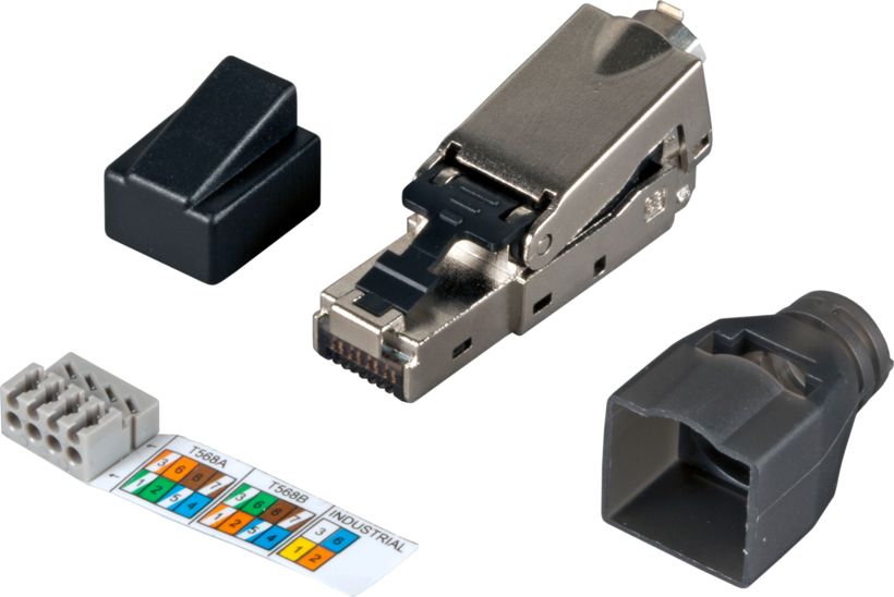 Connector RJ45 Cat6 STP Field Assembly