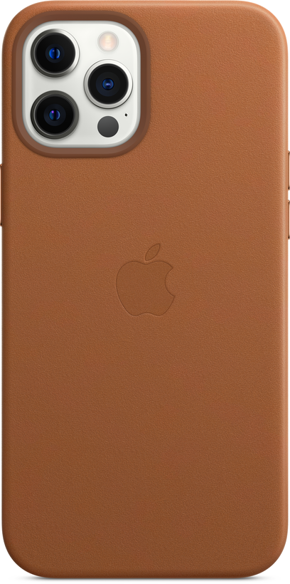 Étui cuir Apple iPhone 12 Pro Max marron